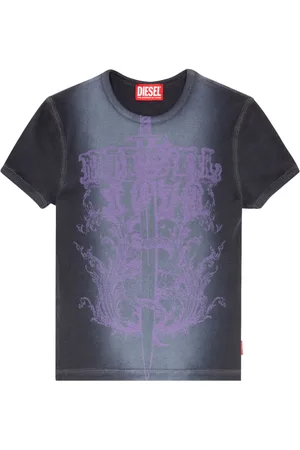 Diesel Playera con espada estampada