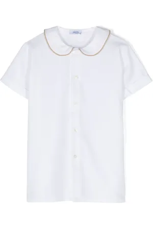 SIOLA Camisa con ribete en contraste