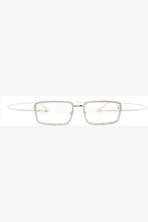 Gucci Lentes con armazón rectangular