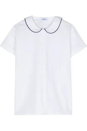 SIOLA Camisa con ribete en contraste