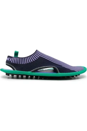 SUNNEI Slippers tejidos con logo en jacquard