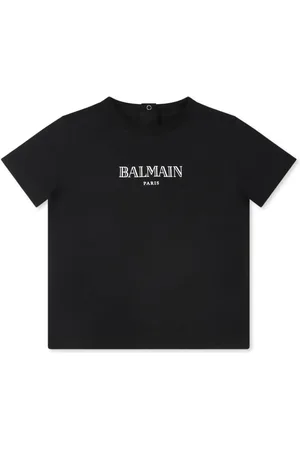 Balmain Playera con botones en la espalda