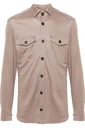 Cruciani Camisa texturizada
