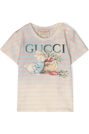 Gucci Playera a rayas de x Peter Rabbit
