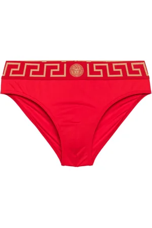 VERSACE Shorts de playa Greca Border