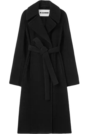 Jil Sander Abrigo con solapa de muesca