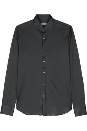 CANALI Camisa con cuello italiano
