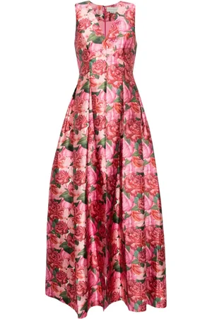 Sachin & Babi Vestido Brooke con estampado floral
