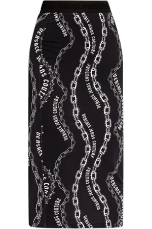 VERSACE Falda con logo