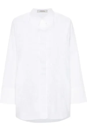 Dorothee Schumacher Camisa con bordado inglés