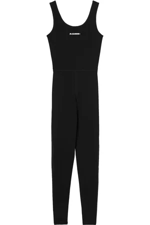 Jil Sander Jumpsuit sin mangas con logo estampado