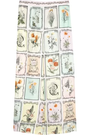 Camilla Pantalones con estampado Long Live Letterpress