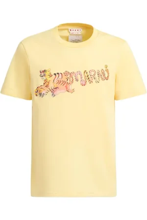 Marni Playera con logo estampado