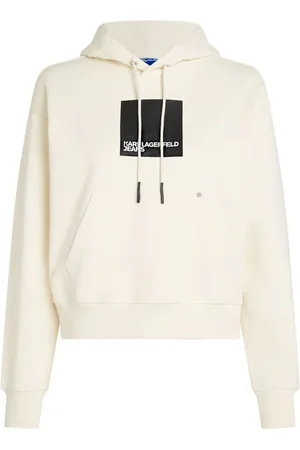 Karl Lagerfeld Hoodie con logo estampado y cordones