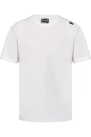 EA7 Playera con logo estampado