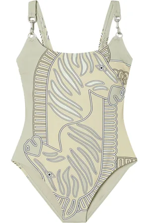 Tory Burch Traje de baño Printed Clip