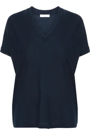 ZANONE Playera con cuello en V