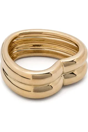 YVONNE LÉON Anillo Coeur Bouée en oro amarillo de 9kt
