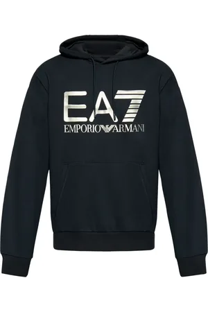 EA7 Hoodie con logo estampado