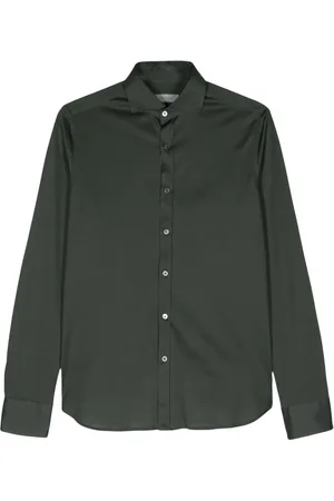 CANALI Camisa con cuello italiano