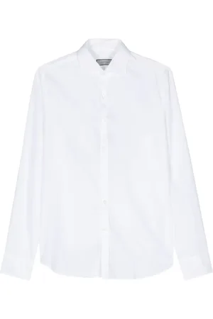 CANALI Camisa con cuello italiano