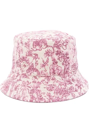 Maje Gorro de pescador con estampado floral