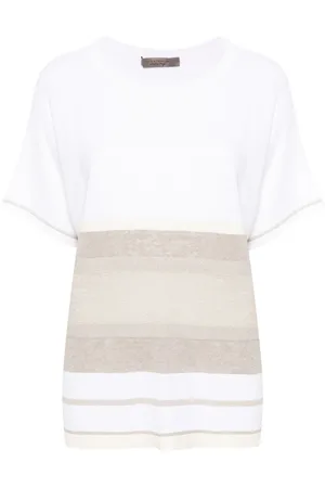 D.EXTERIOR Blusa con motivo de rayas