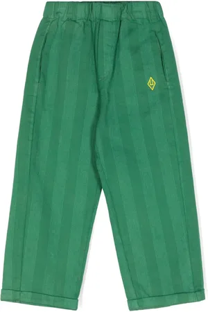 The Animals Observatory Pantalones rectos con rayas estampadas