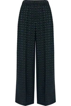 Kenzo Pantalones palazzo Weave