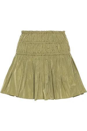 Maje Falda corta de tafetán