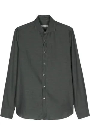 CANALI Camisa con cuello italiano