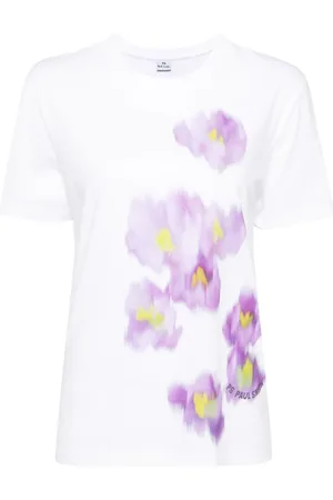Paul Smith Playera con estampado floral