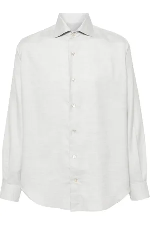 ELEVENTY Camisa con cuello italiano