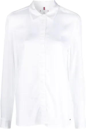 Tommy Hilfiger Camisa satinada manga larga