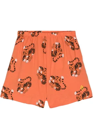 The Animals Observatory Shorts con estampado de tigre