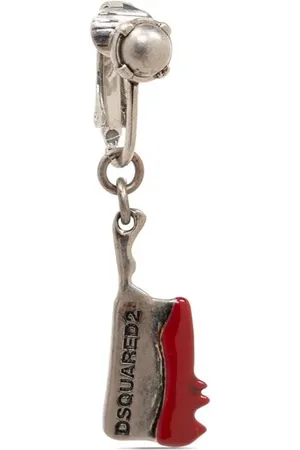 Dsquared2 Aretes con placa del logo