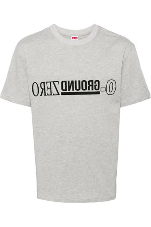 Ground Zero Playera con logo estampado