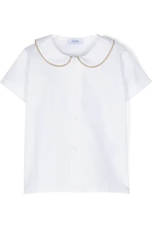 SIOLA Camisa con ribete en contraste