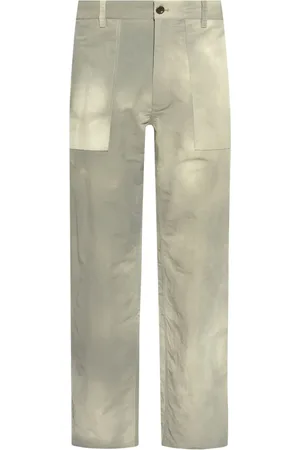 Norse projects Pantalones rectos con efecto blanqueado