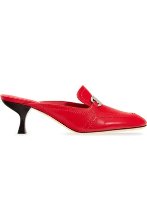 Salvatore Ferragamo Mules con kitten heel