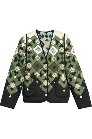 Munthe Chamarra capitonada con diseño reversible
