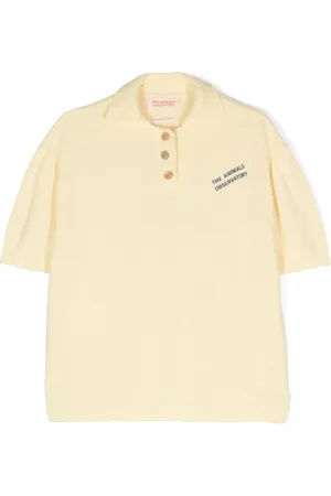 The Animals Observatory Suéter estilo playera tipo polo Raven