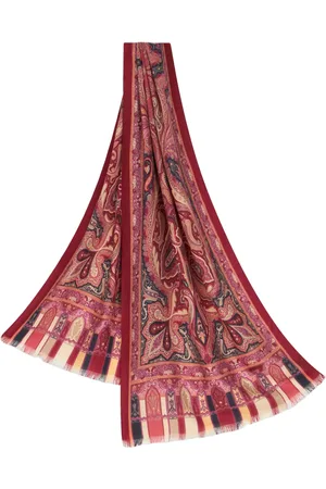 Etro Mascada con estampado de cachemira