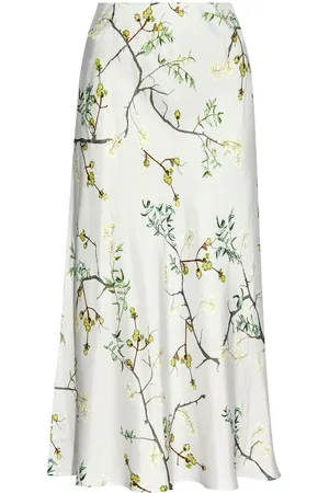Munthe Falda midi de seda con estampado floral