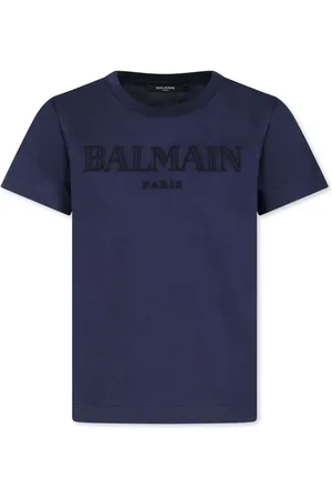 Balmain Playera con logo bordado