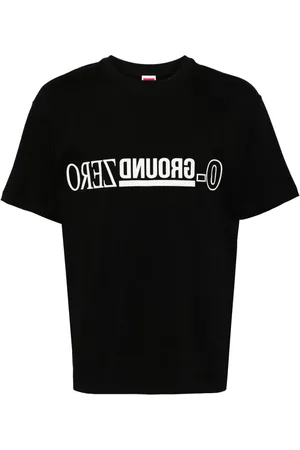 Ground Zero Playera con logo estampado