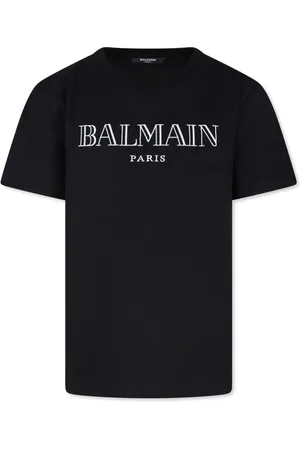 Balmain Playera con logo bordado