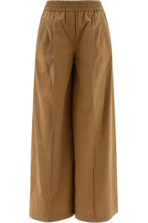 Brunello Cucinelli Pantalones anchos con pinzas