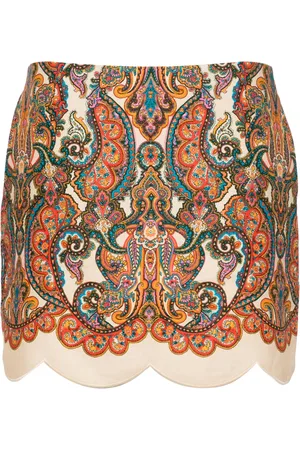 ZIMMERMANN Falda corta Ottie Scallop