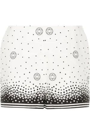 Elie saab Shorts con monograma estampado